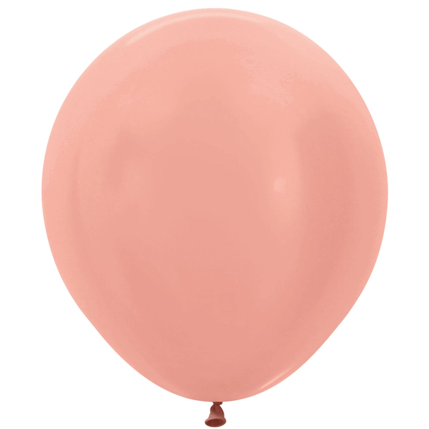 Metallic Rose Gold 568 Balloons - 18" Latex (25ct)