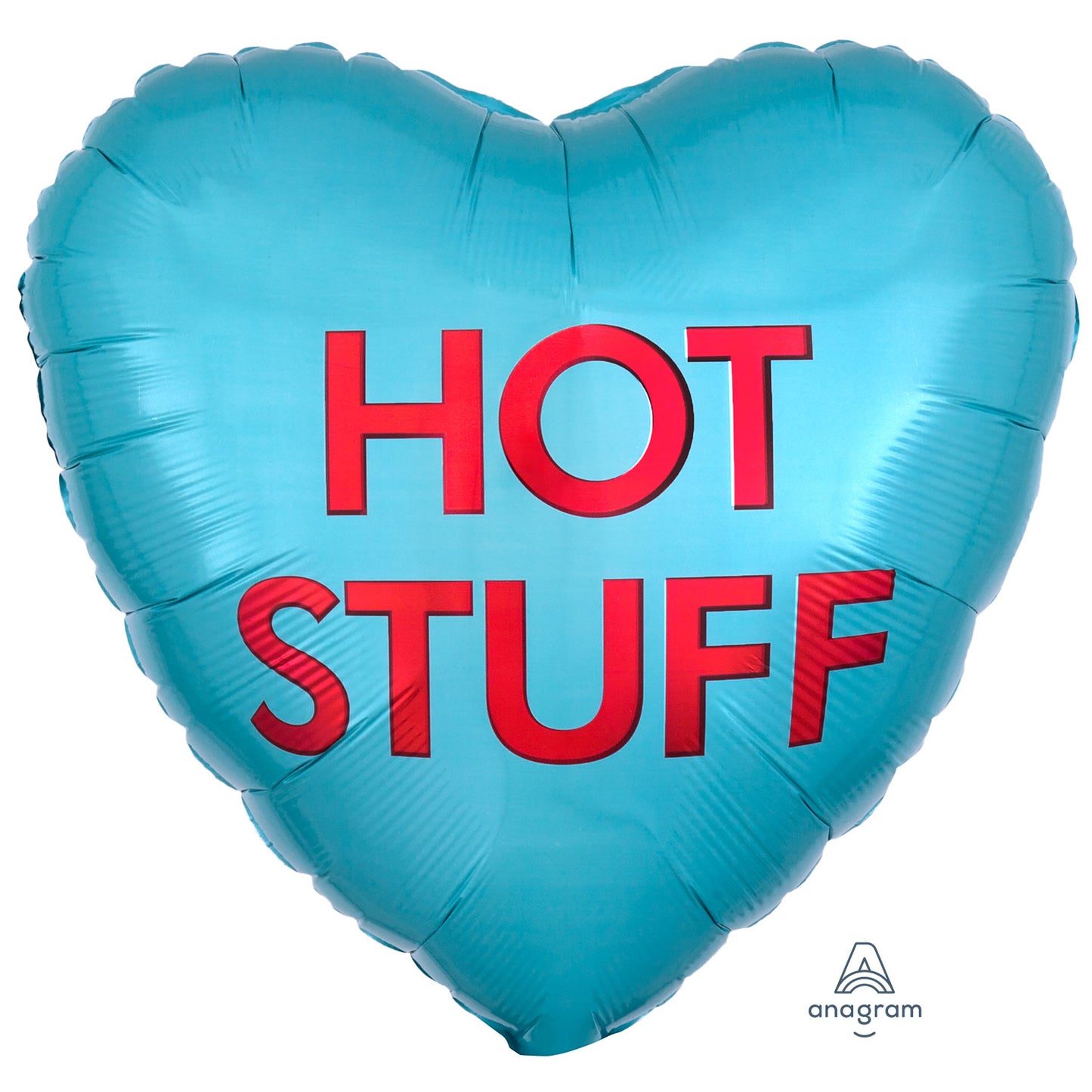 Hot Stuff Candy Heart Valentine's Standard Balloon - 18" Foil