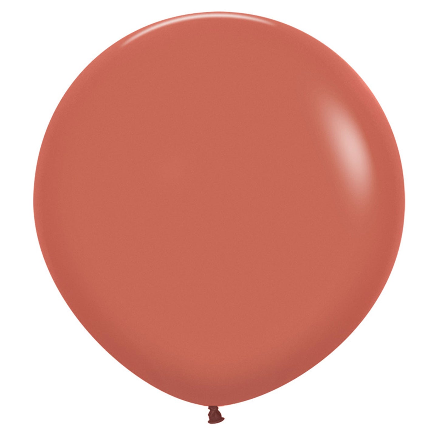 Fashion Solid 072 Terracotta Balloons - 24" Latex (3ct)