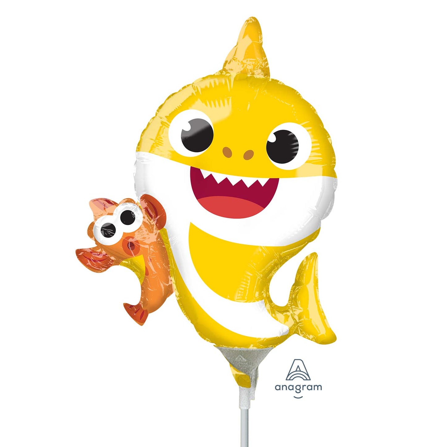 Baby Shark Mini Shape Balloon - Foil