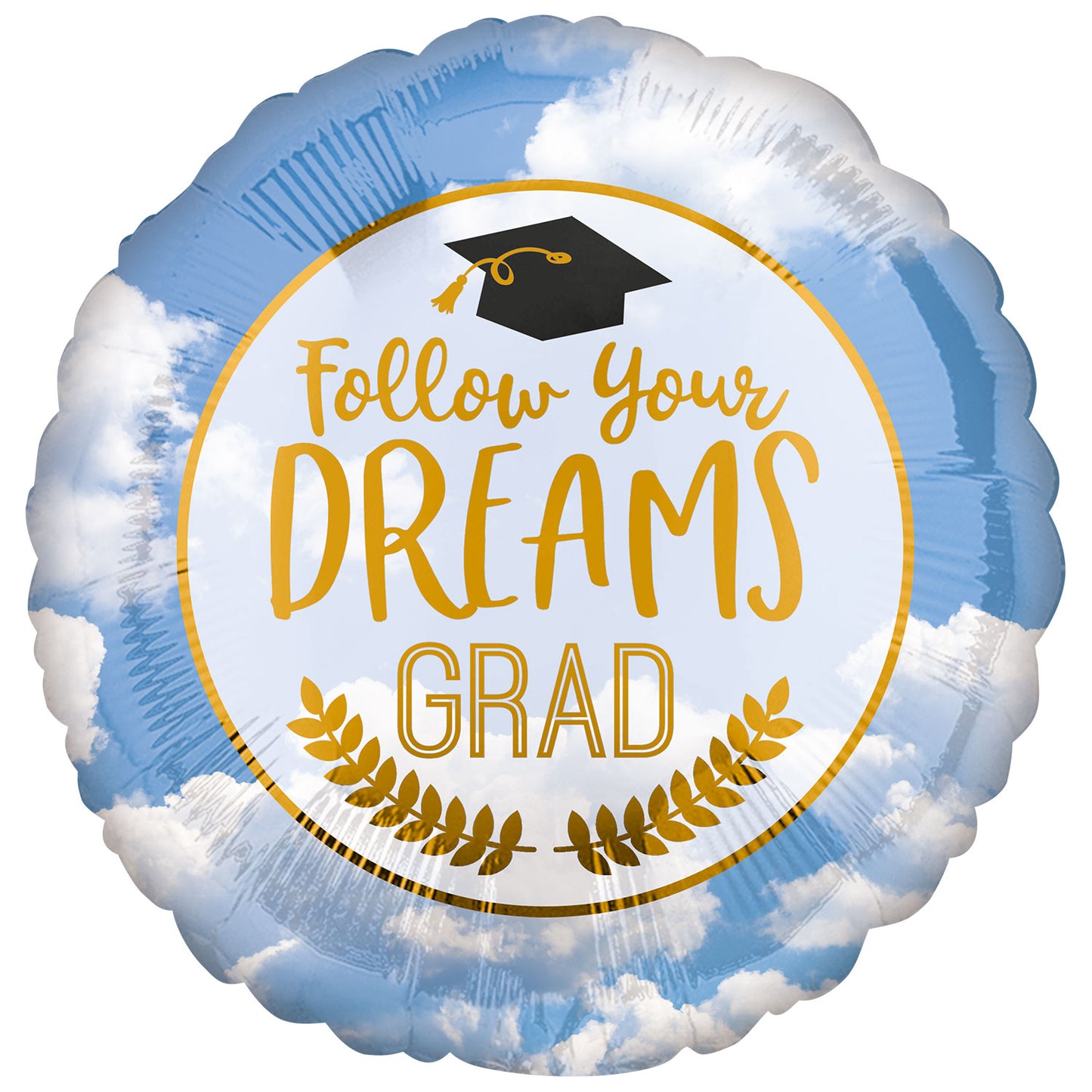 Follow Your Dreams Standard Balloon - 18" Foil