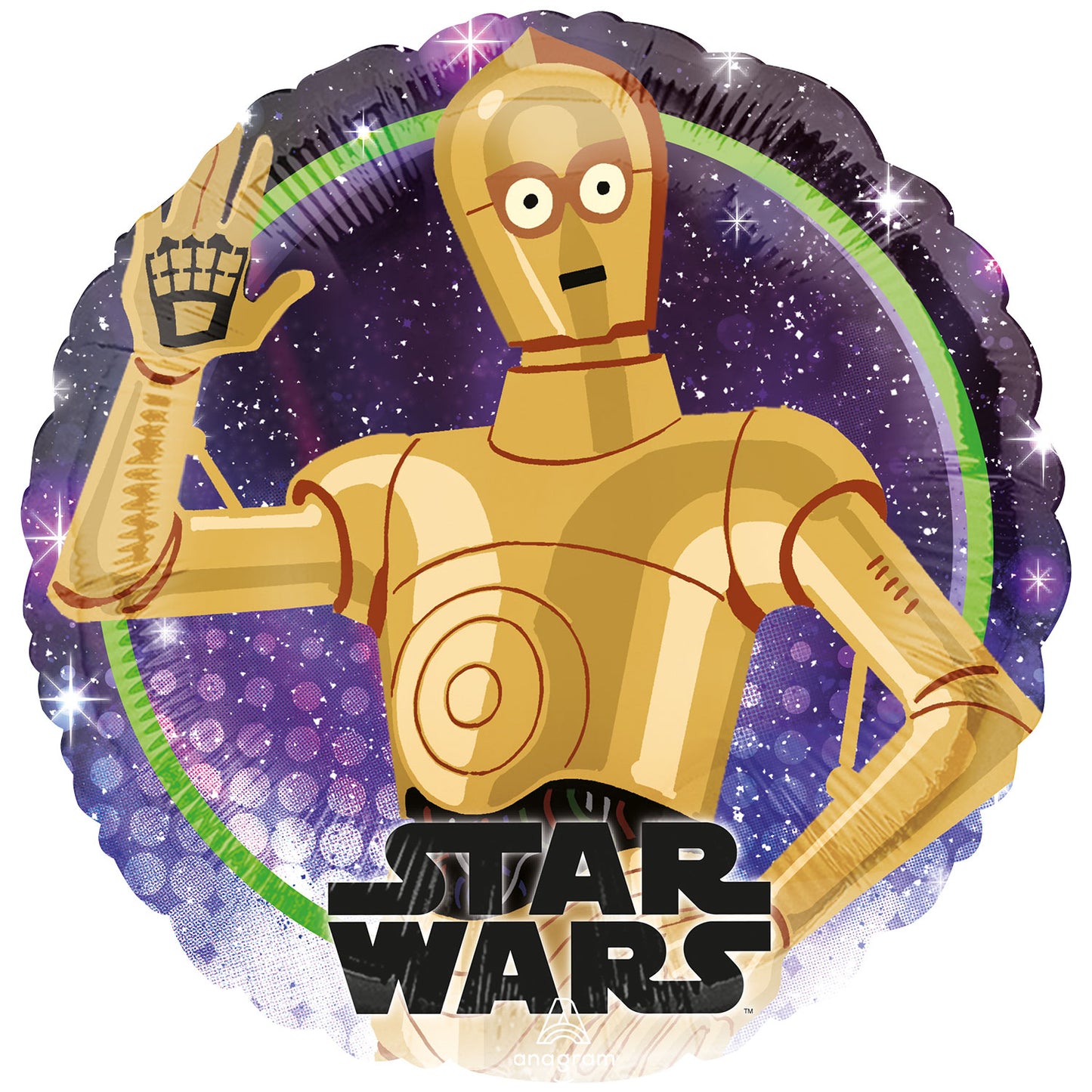 Star Wars Galaxy C-3PO Standard Foil Balloon - 18" Foil