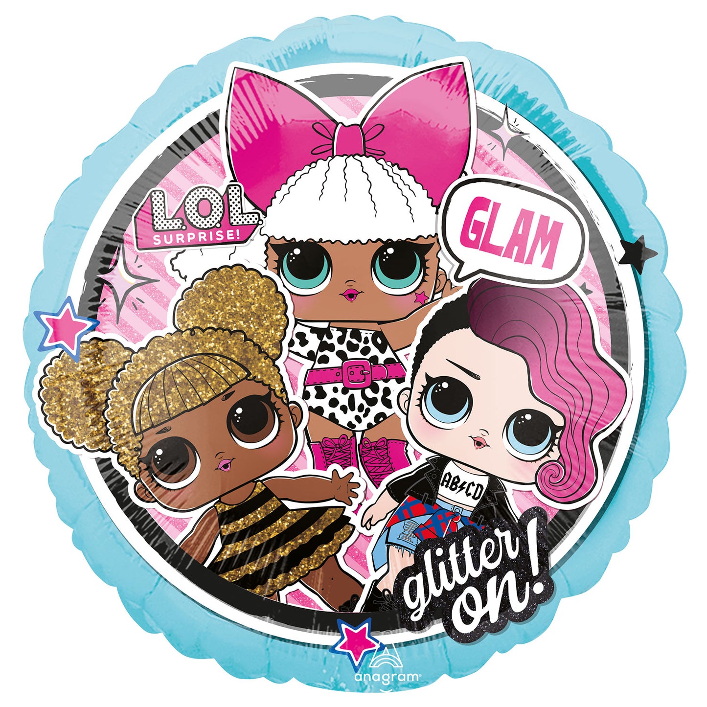 LOL Glam Balloon - 18" Foil