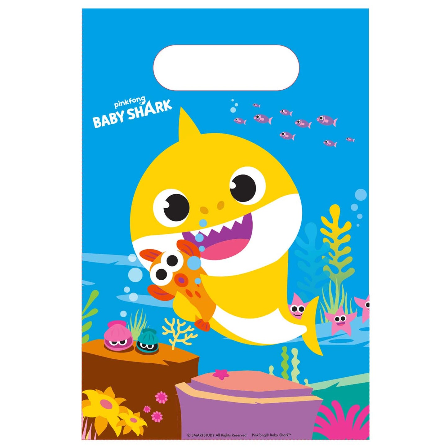 Baby Shark Paper Lootbags 23.4 x 16.2 cm - 1 PKG/8