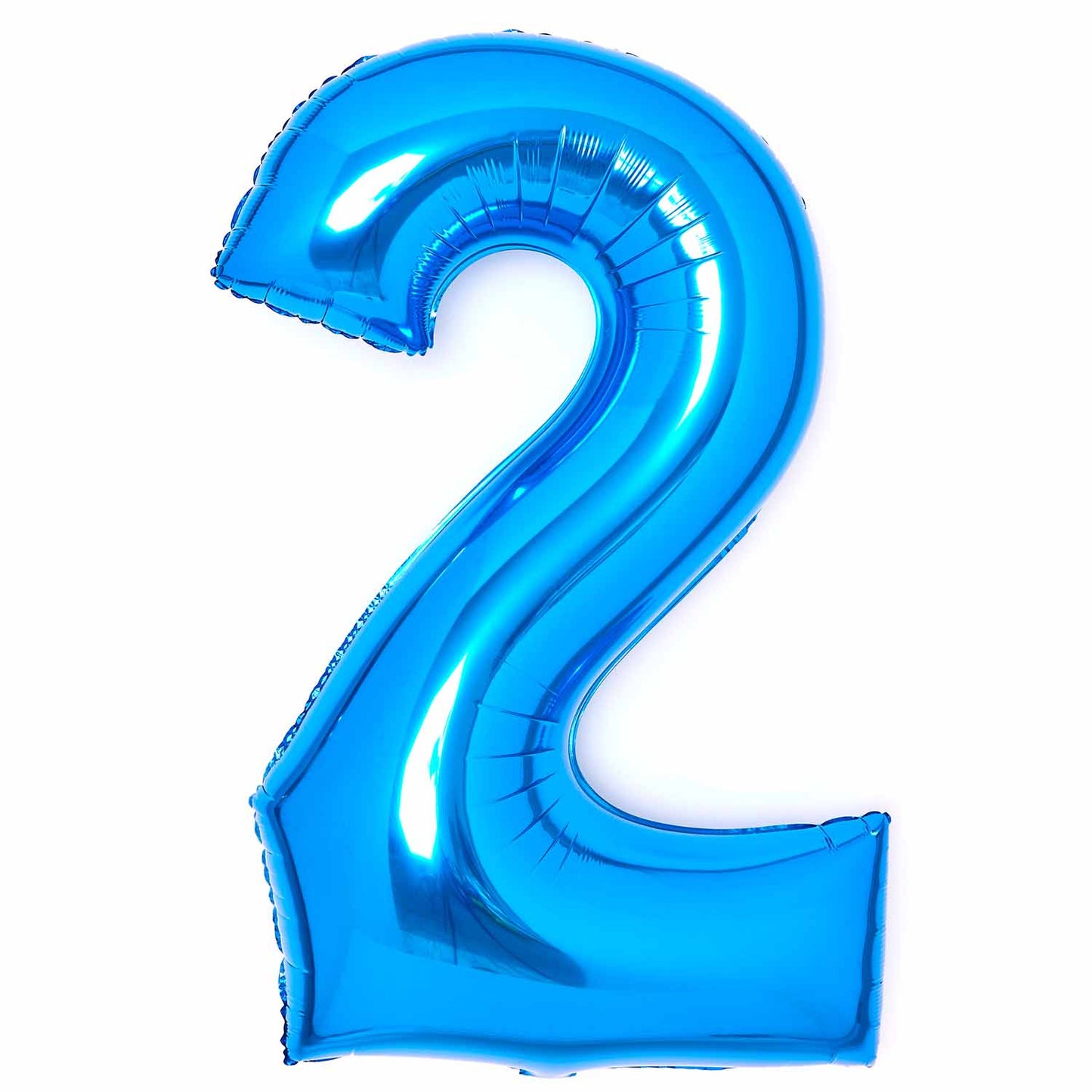 Blue Number 2 Balloon - 34" Foil