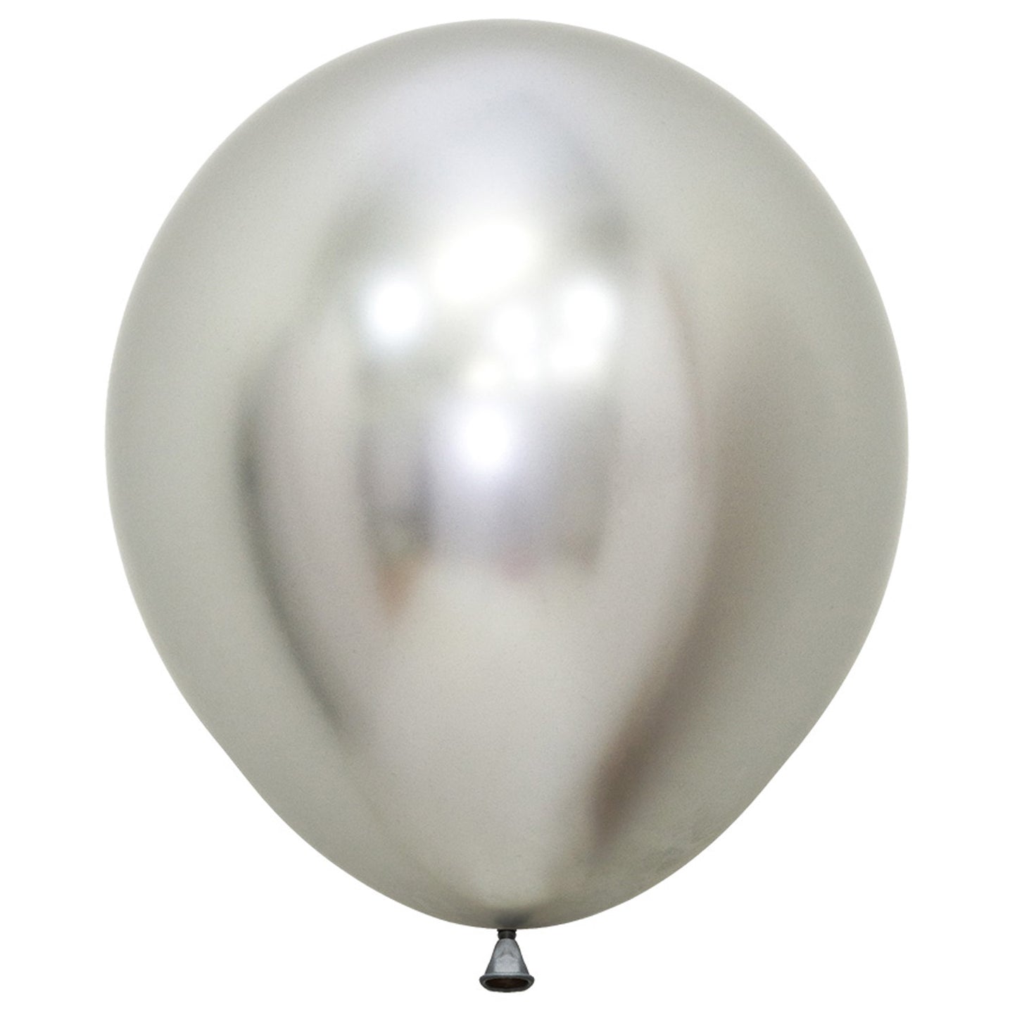 Reflex Silver 981 Latex Balloons 18"/45cm- 15 PC