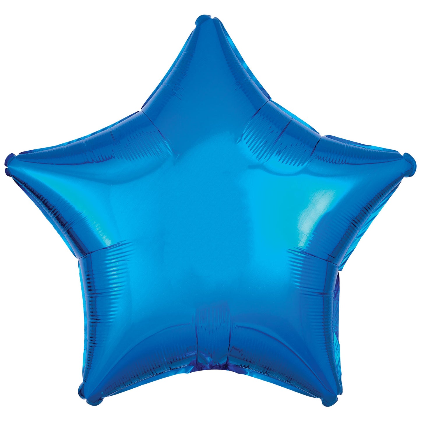 Metallic Blue Star Standard Foil - 18" foil (10 Pack)