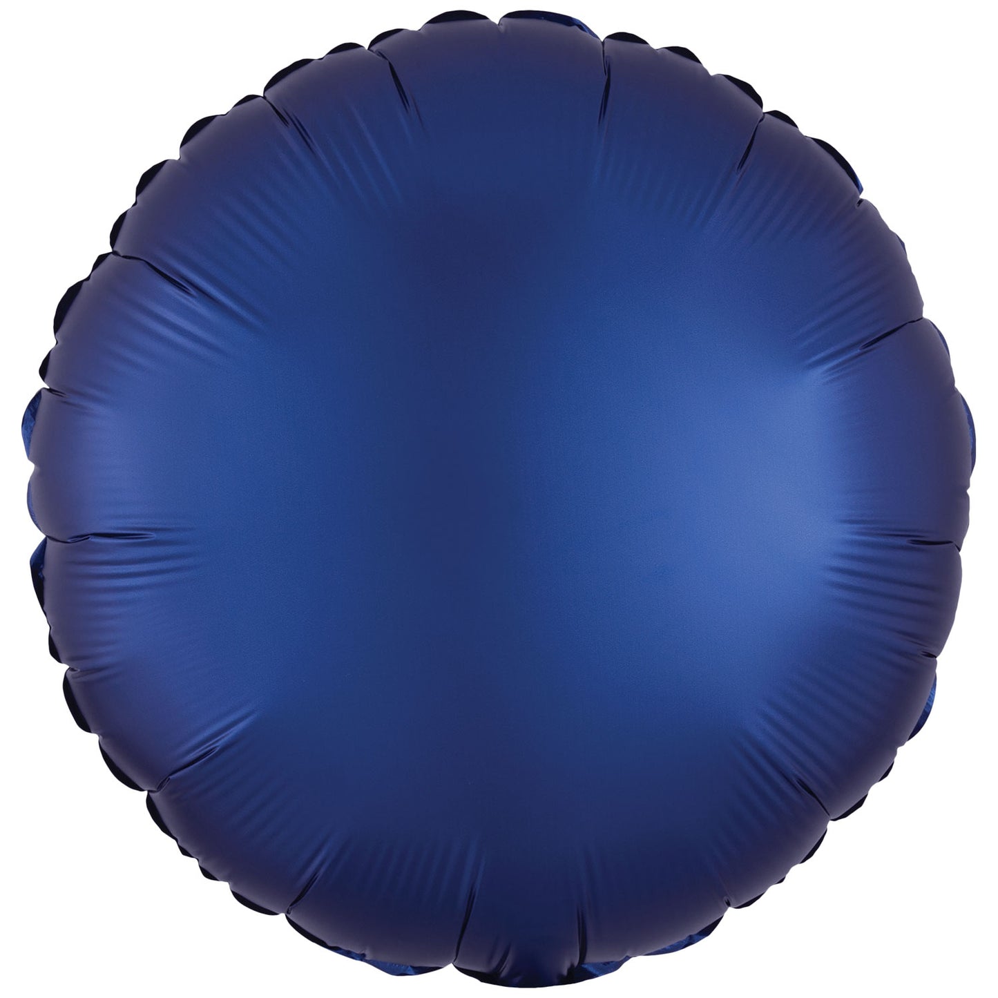 Silk Lustre Navy Blue Round Standard Foil - 18" foil (10 Pack) UnPackaged