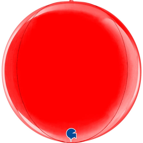 Red 4D Globe - 11" Foil