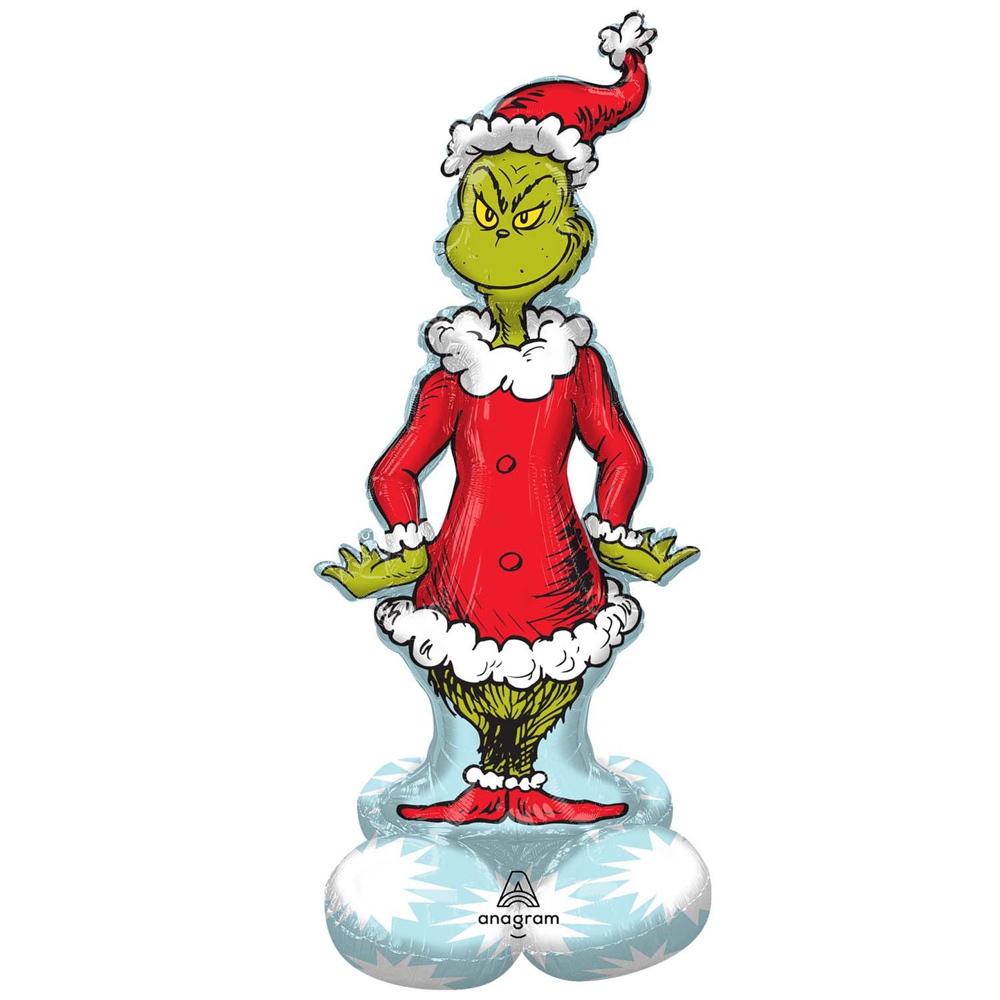 The Grinch AirLoonz - Foil 26"/66cm w x 58"/147cm