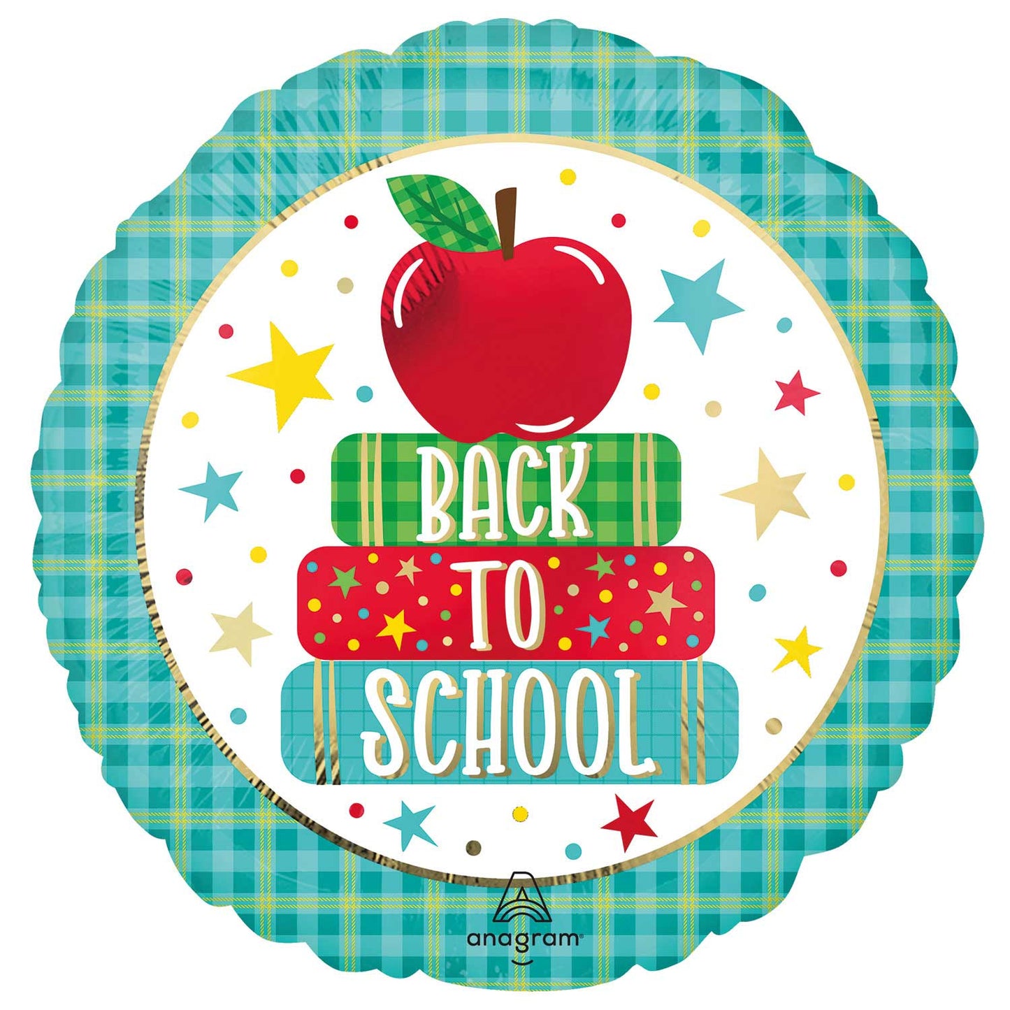 Back to School Standard Foil Balloon 18" Foil