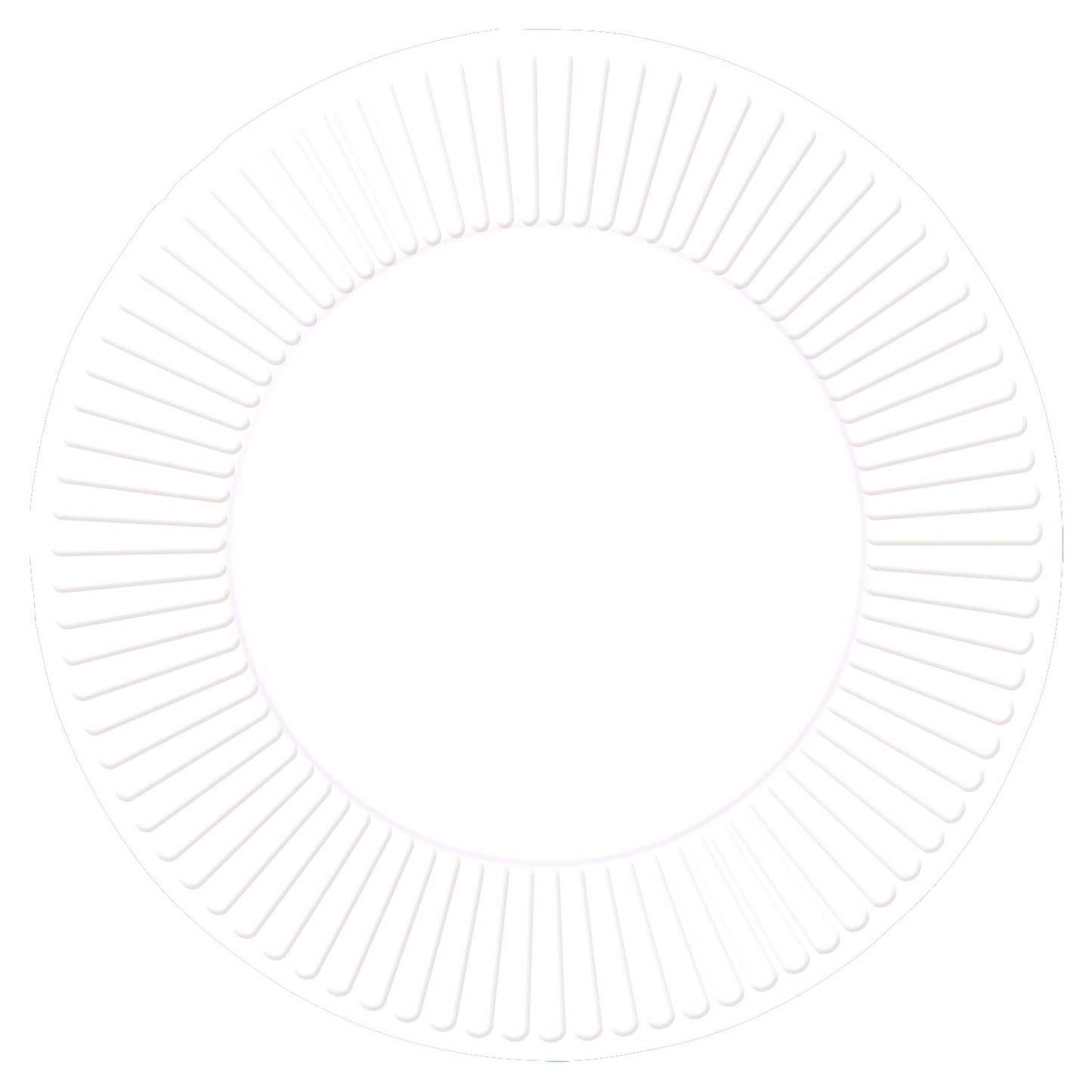 Coconut Paper Plates - 23cm (8ct)