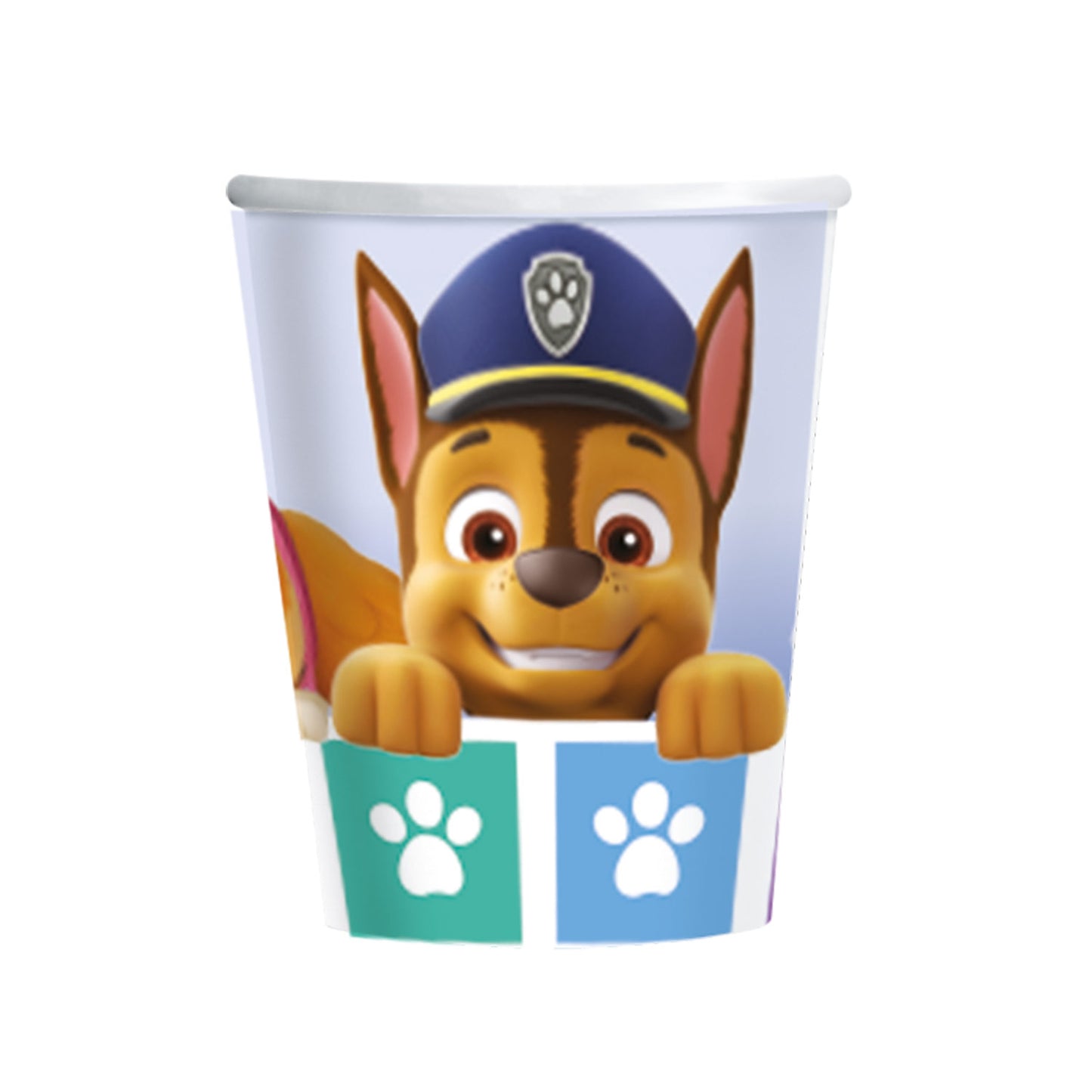 Paw Patrol Paws Paper Cups 237ml - (8ct)