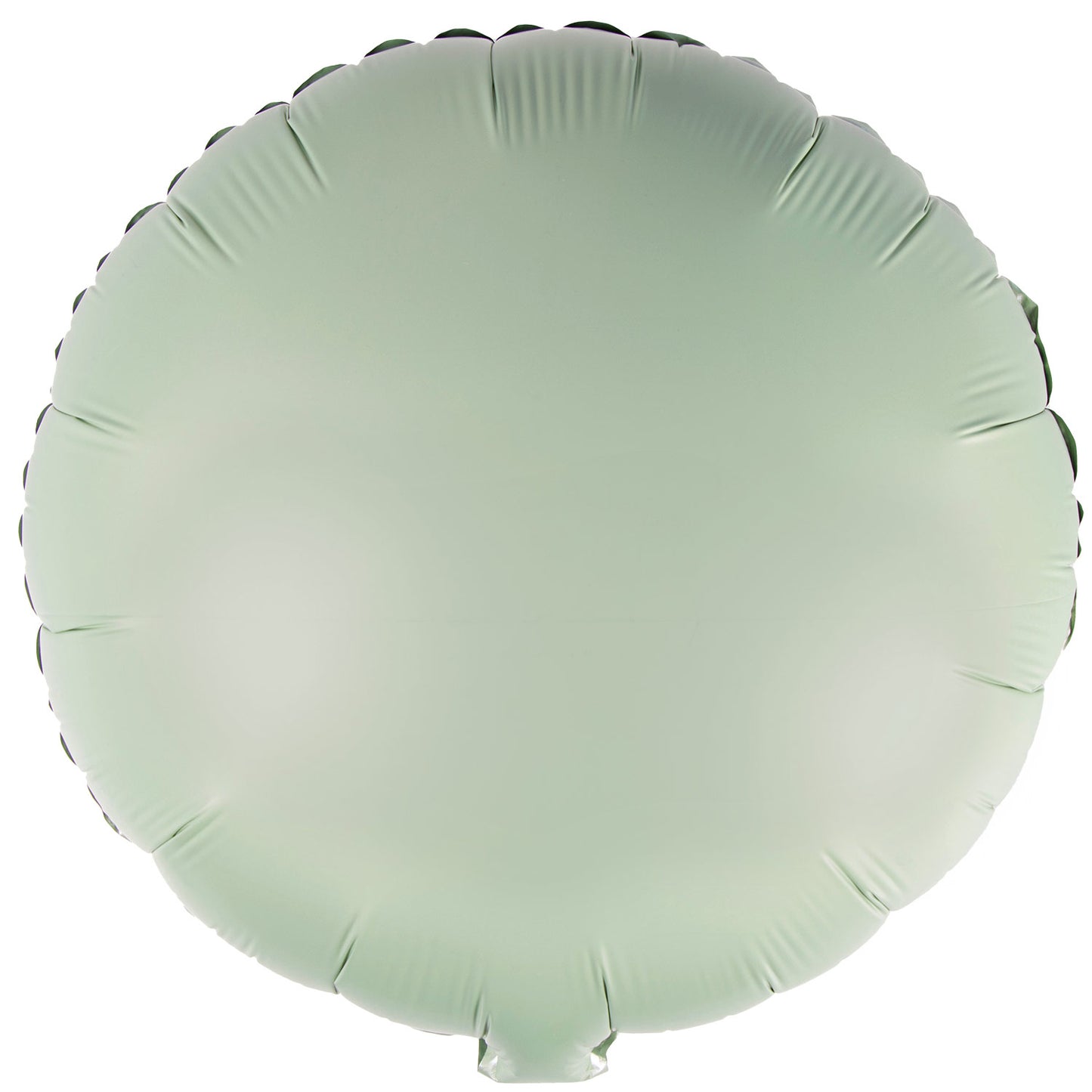 Silk Lustre Eucalyptus Round Standard Foil - 18" foil (10 Pack) UnPackaged