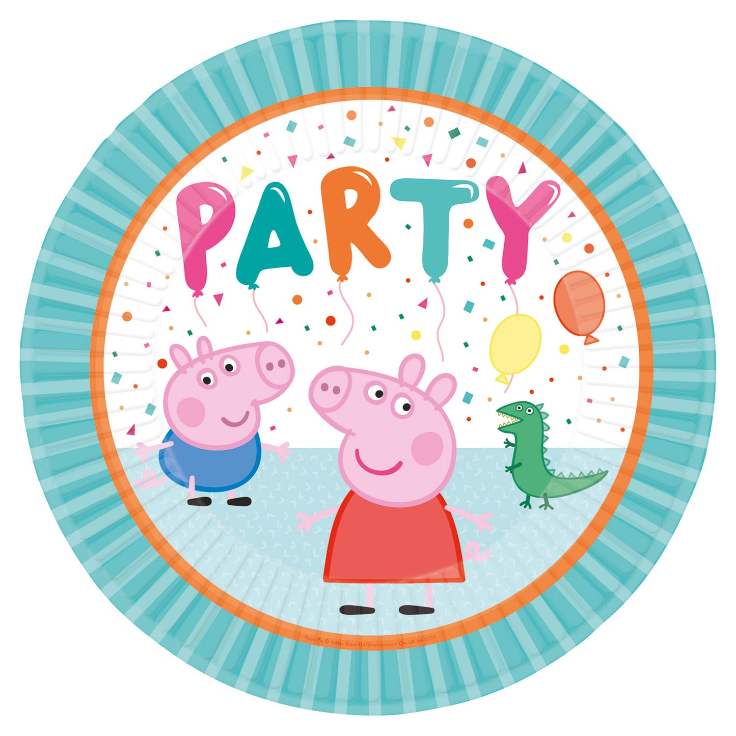Peppa Pig Paper Plates - 23cm (8ct)