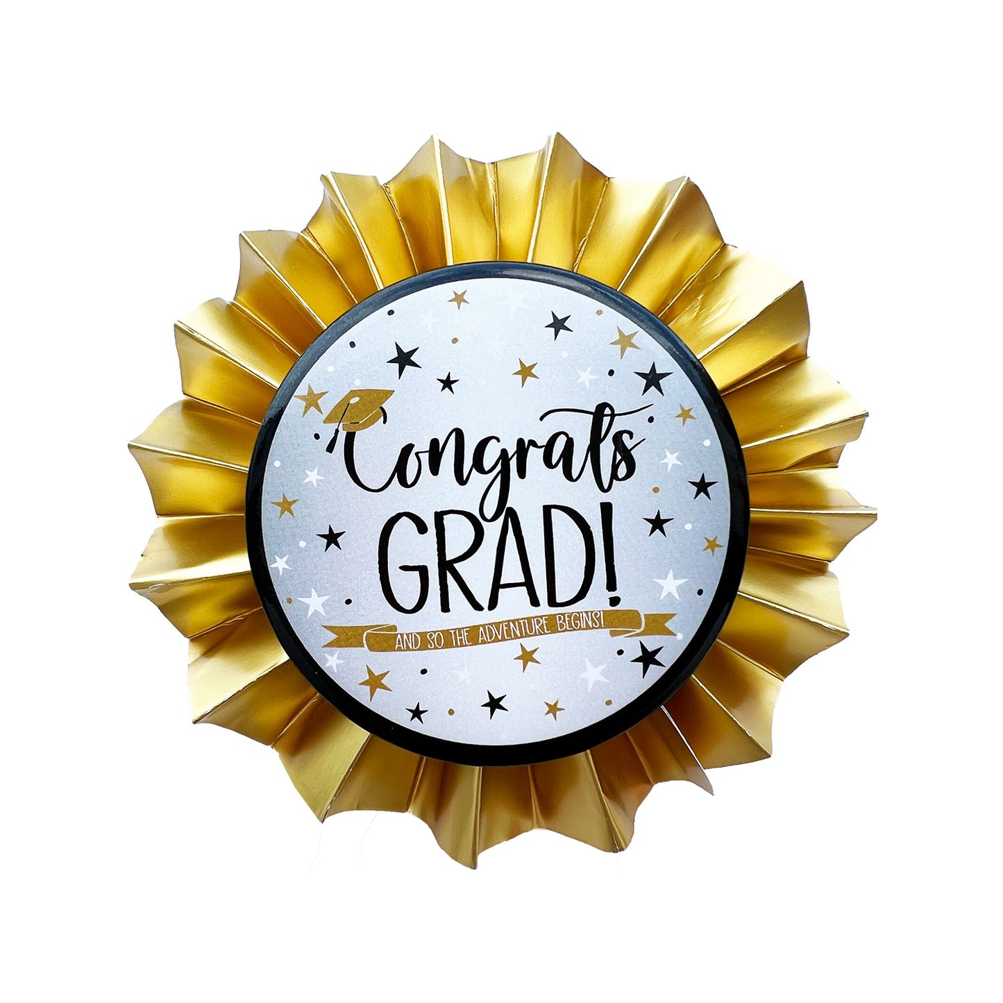 Graduation Paper Rosettes -11cm 1 PC