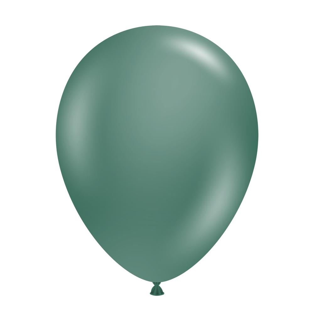 Pastel Evergreen Balloons - 5" Latex (50ct)
