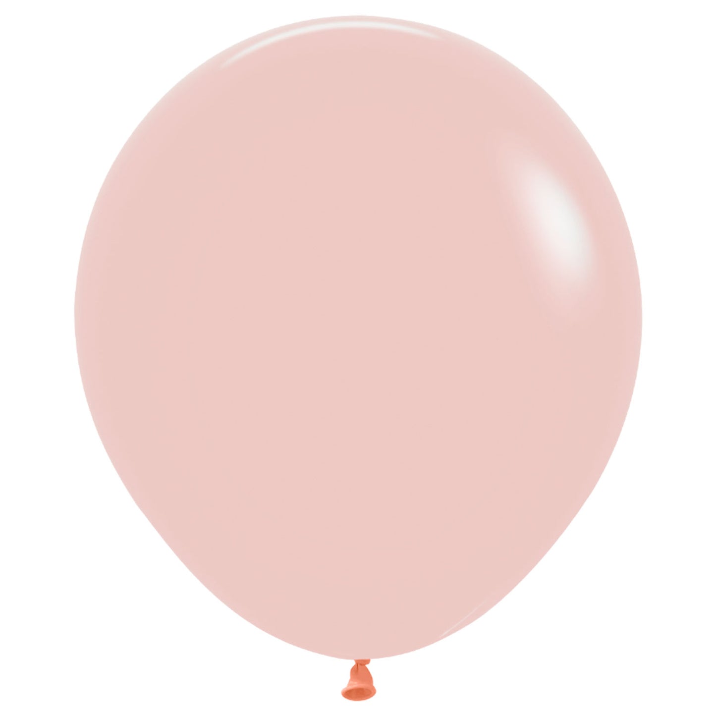 Pastel Matte Solid Melon 663 Balloons - 18" Latex (25ct)