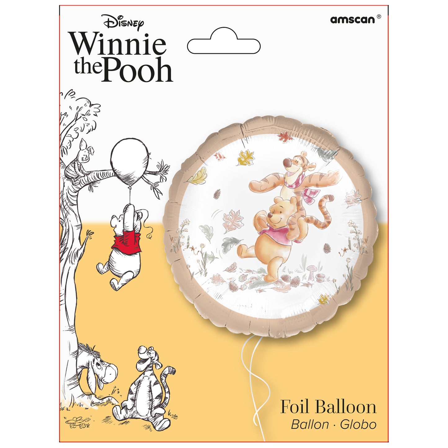 Winnie the Pooh Standard Balloons - Foil 18"
