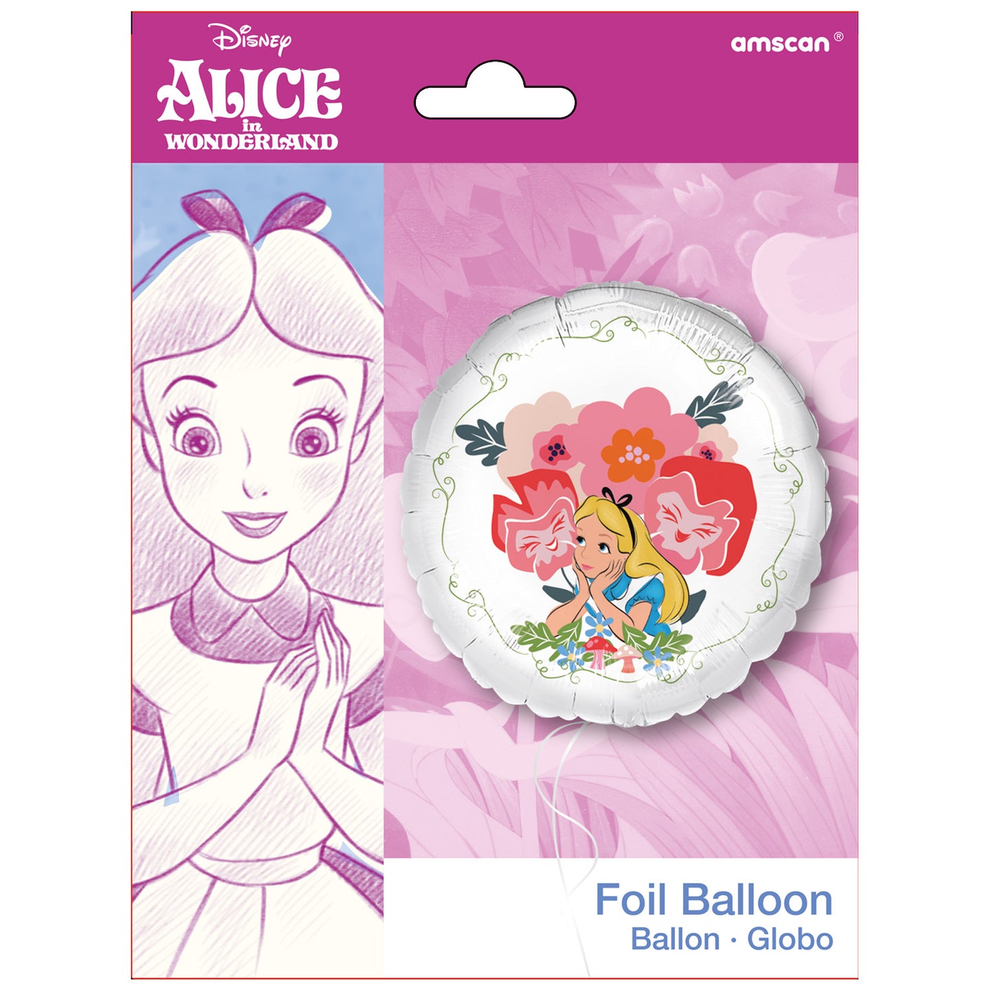 Alice Standard Foil Balloons - 18" Foil