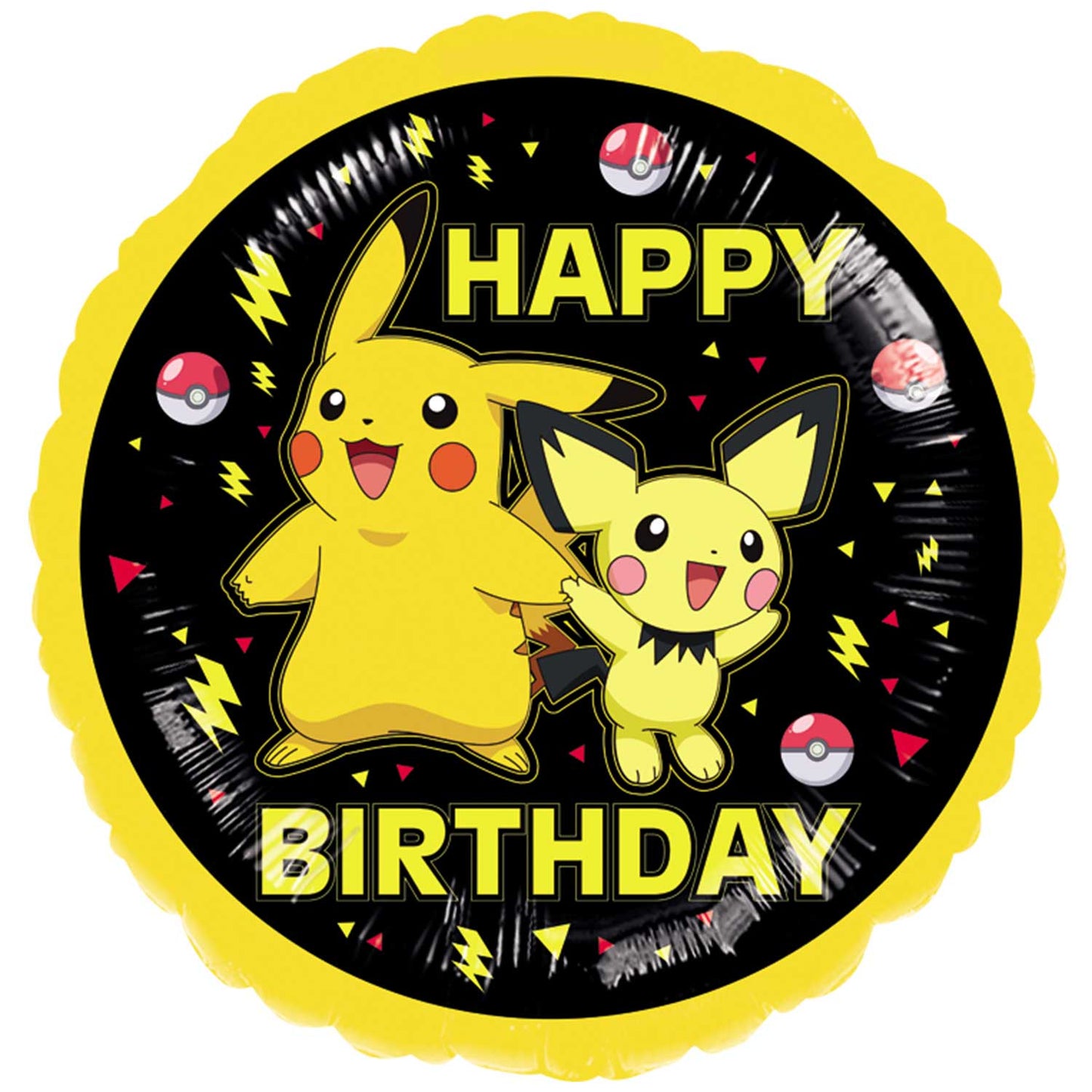 Pokémon Happy Birthday Balloon - 18" Foil
