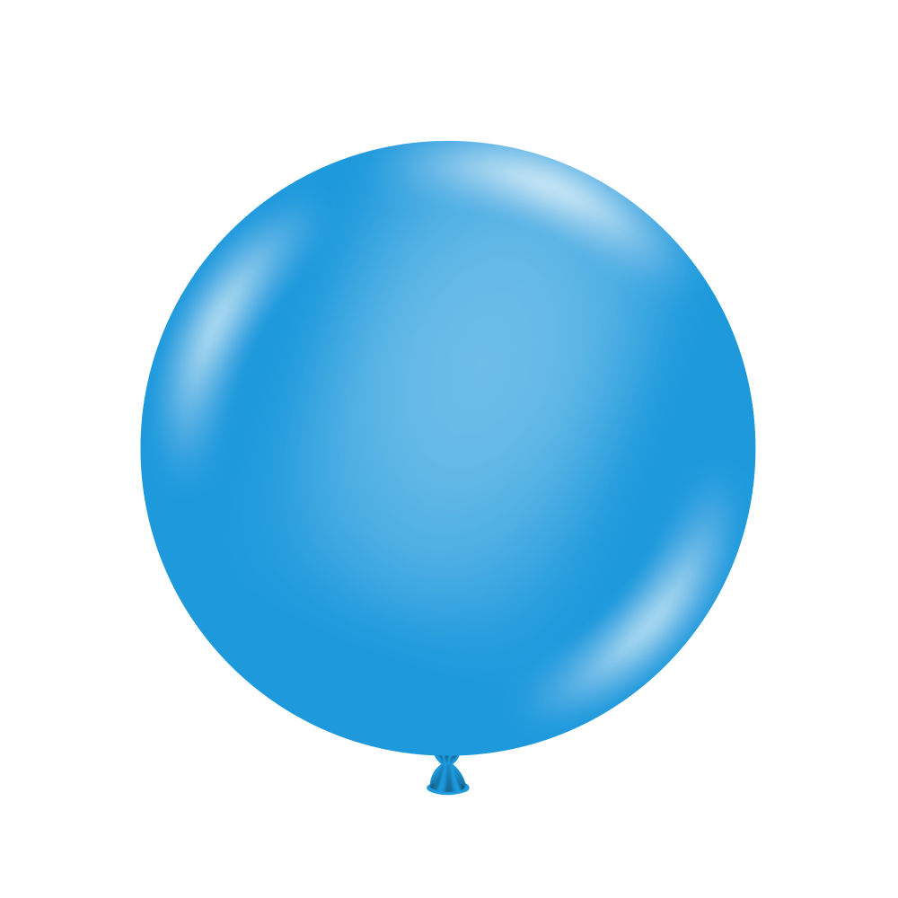 Blue Balloons - 24" Latex (3ct)