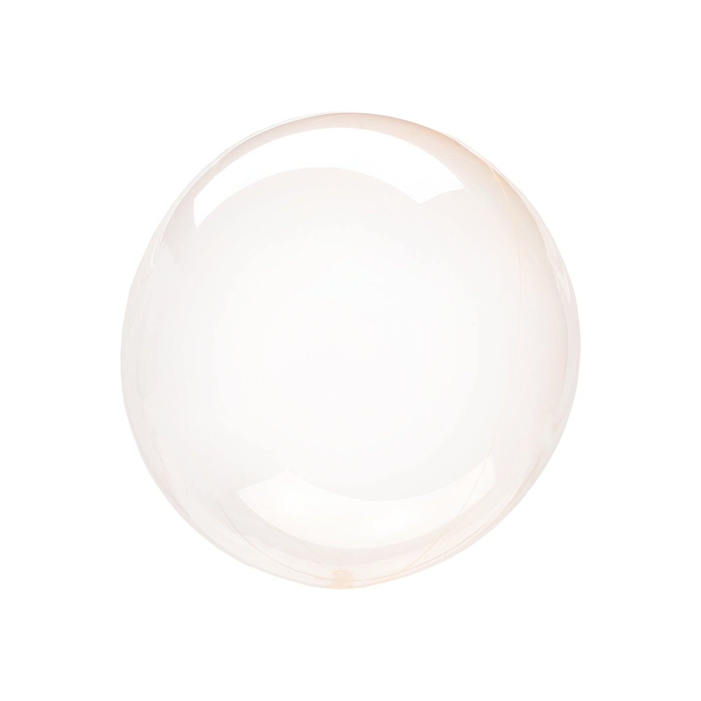 Crystal Clearz Petites Orange Packaged Balloons -12"/30cm S15 - 1 PC