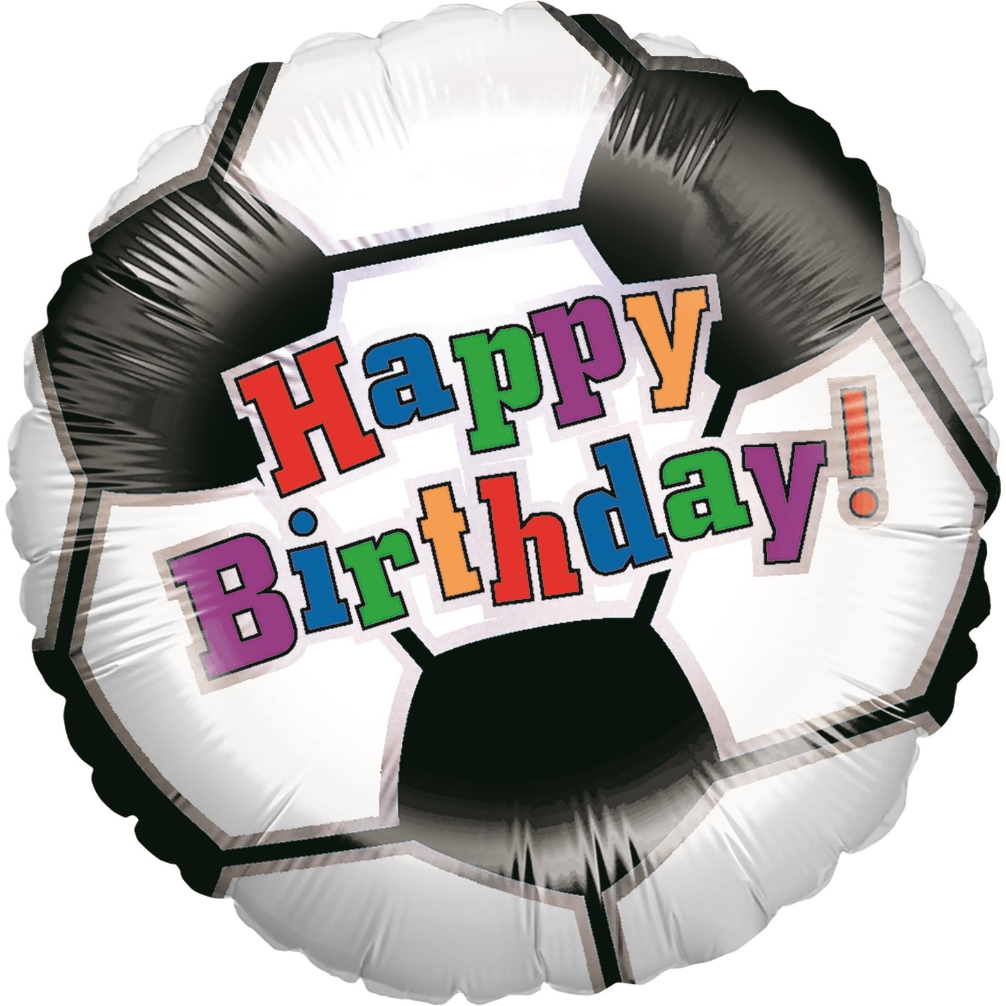 Soccer Ball Birthday Balloon - 18" Unpackaged