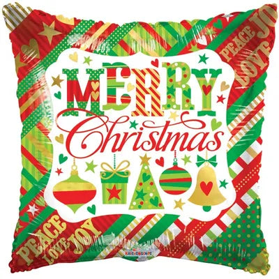 Christmas Pillow Balloon - Foil 18"