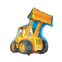Excavator Mini Shape Balloon – Foil 14"