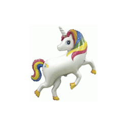 Rainbow Unicorn Mini Shape Balloon – Foil 14"