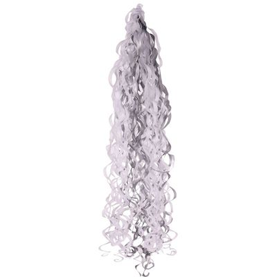 Silver/White Balloon Tassel