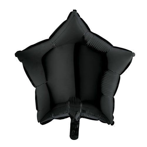 Black Star Balloon - 18" Foil