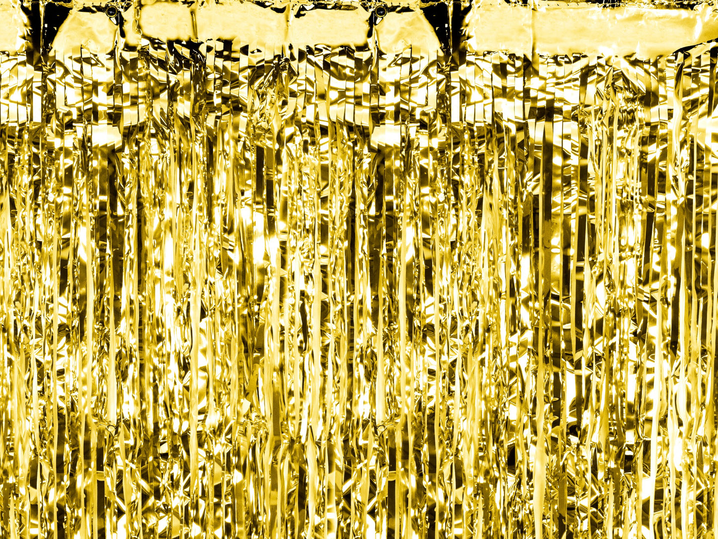 Gold Party Curtain - (0.9 x 2.5m)