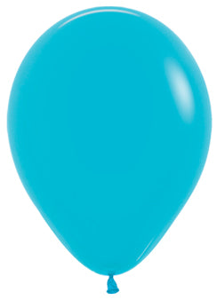 Fashion Solid 038 Caribbean Blue Balloons - 12" Latex (50ct)