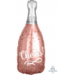 Cheers Rose Junior Shape Balloon - Foil
