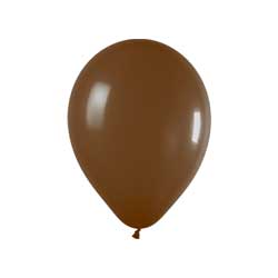Fashion Solid 076 Chocolate Balloons - 5" Latex (100ct)