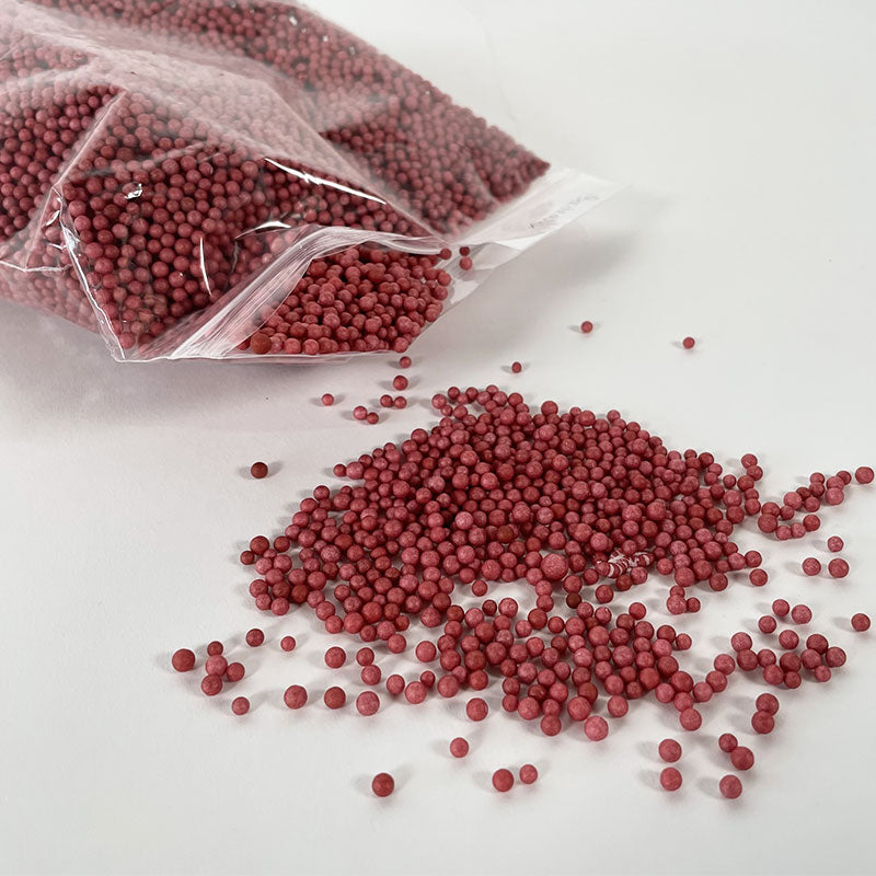 Bordeaux Polystyrene Beads - 4mm 25g