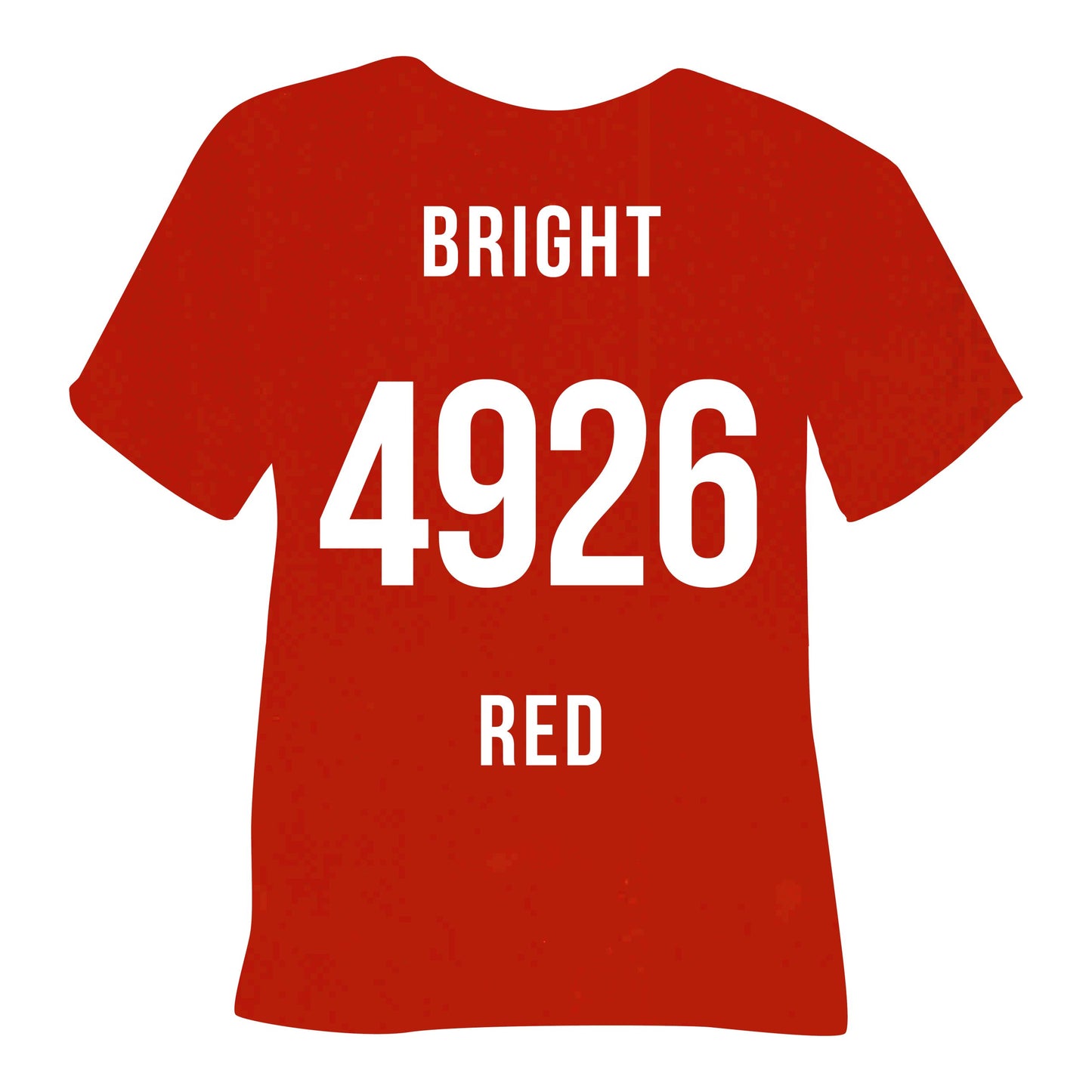 Bright Red Turbo Heat Transfer Vinyl - (305mm x 1m)