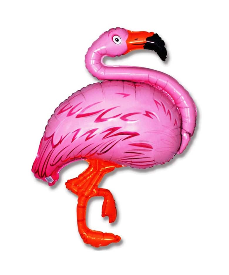 Flamingo Supershape Balloon - Foil