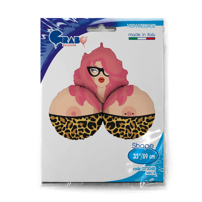 Ms Boobies Supershape Balloon - Foil