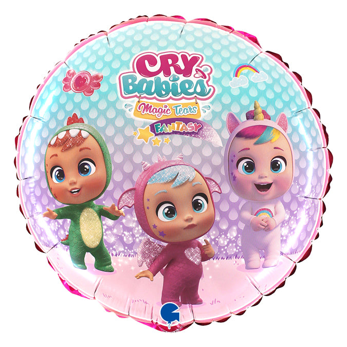 Cry Babies Round Balloon - 18" Foil