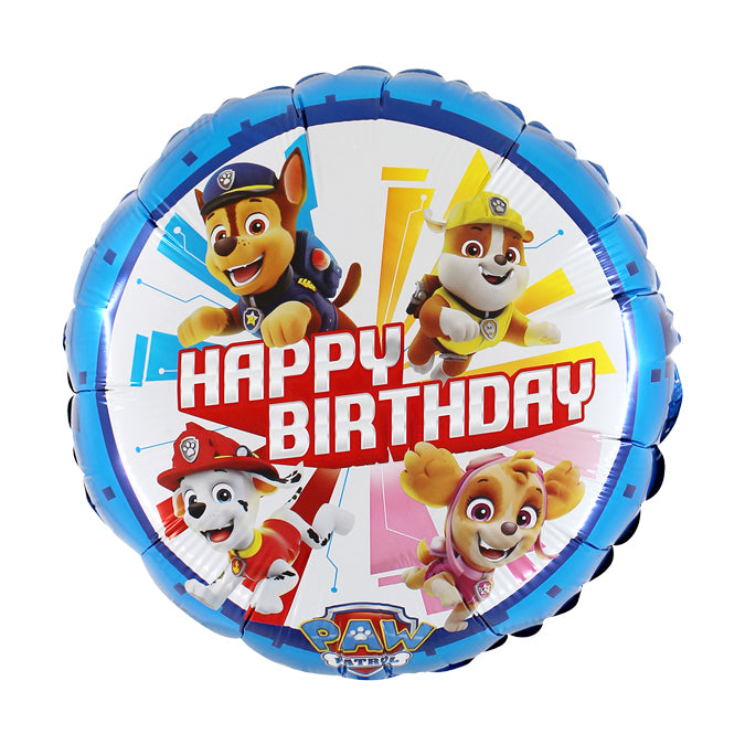 Paw Patrol Happy Birthday Balloon - 18" Foil