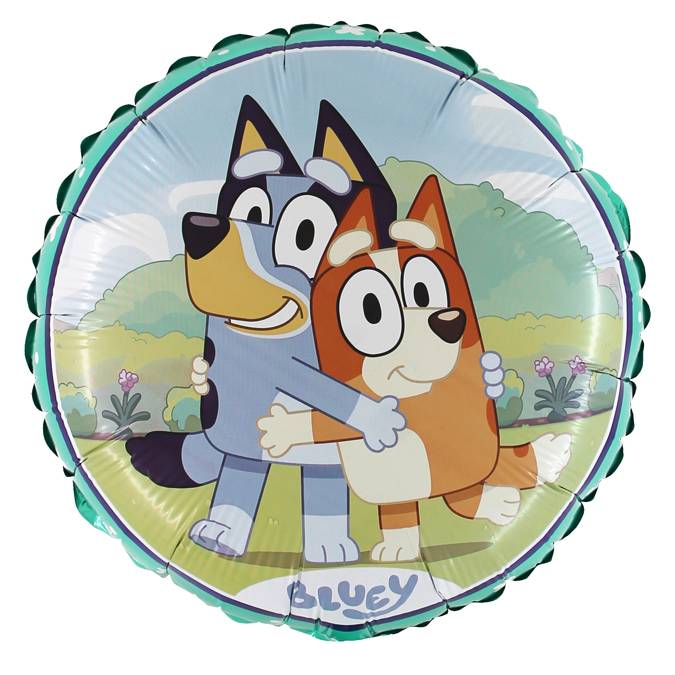 Bluey Round Balloon - 18" Foil UnPackaged
