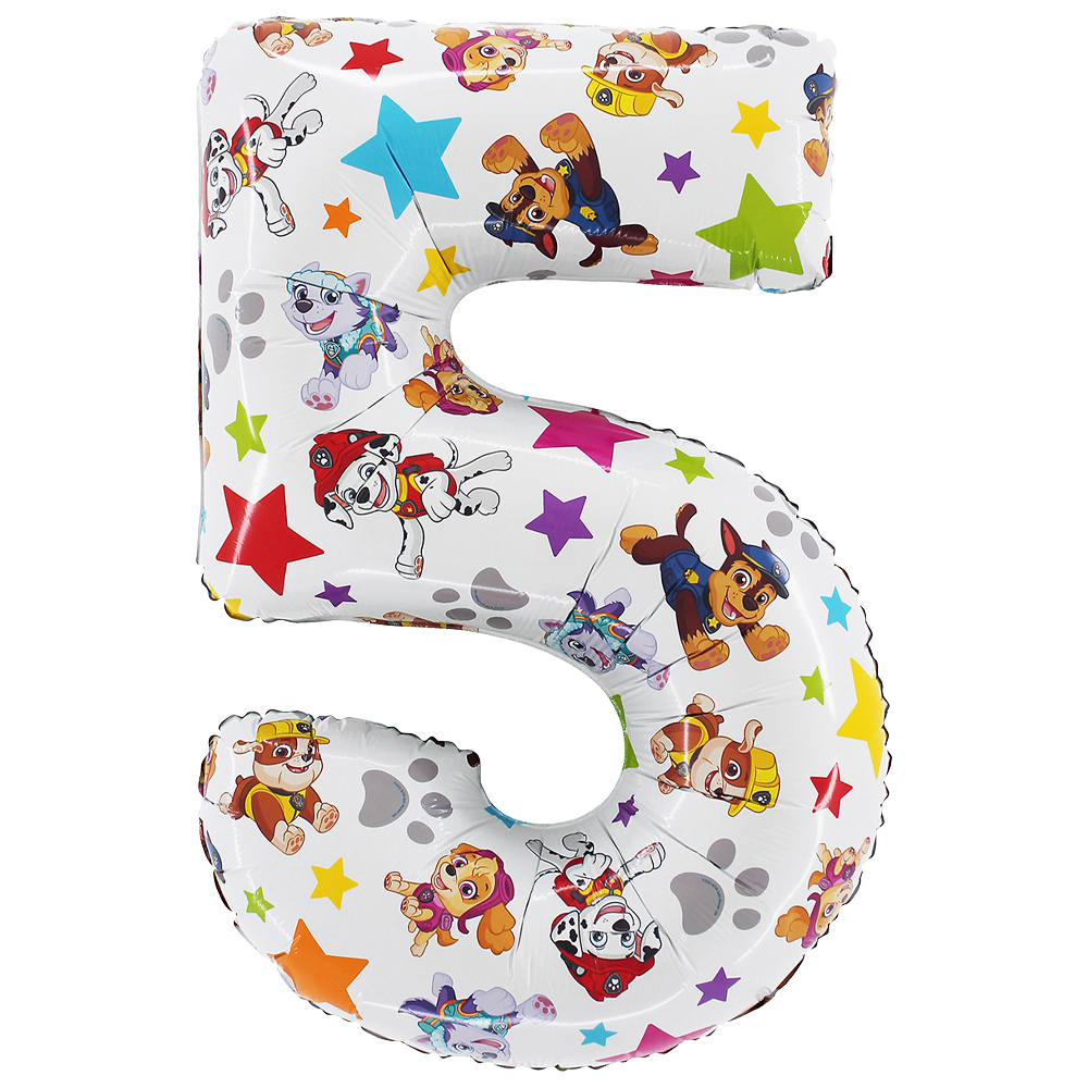 Paw Patrol No 5 Balloon - 26" Foil