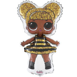 Grabo LOL Queen Bee Mini Shape Air-Filled Balloon – Foil
