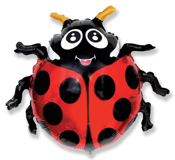Lady Bug Supershape Balloon - Foil