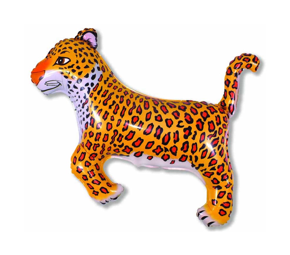 Leopard Supershape Balloon - Foil