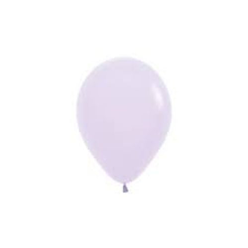 Fashion Pastel 650 Matte Lilac Balloons - 5" Latex (100ct)