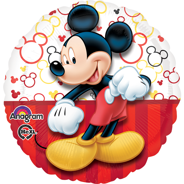 Mickey Mouse Portrait Balloon - 18" Foil